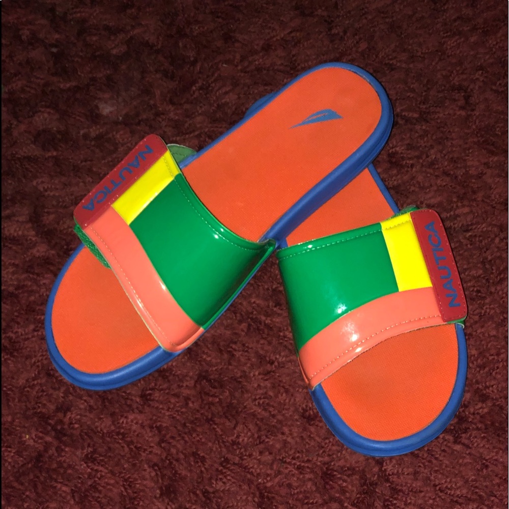 Nautica Men Slides Size 9
